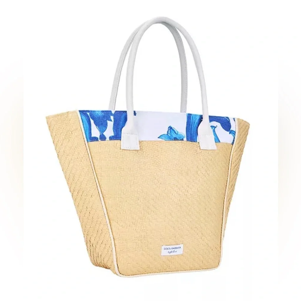 Dolce & Gabbana Light Blue Collection Tote Bag - Picture 7 of 7